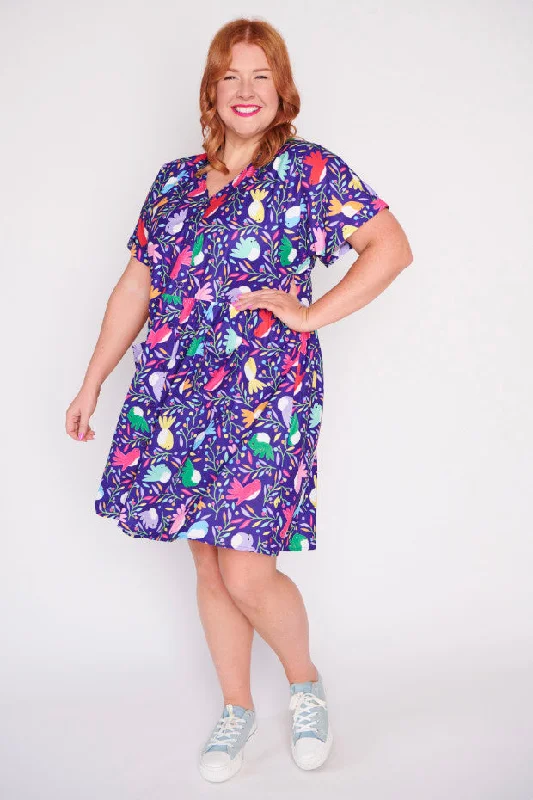 Jackie Willy Wagtail Pocket Front Dress