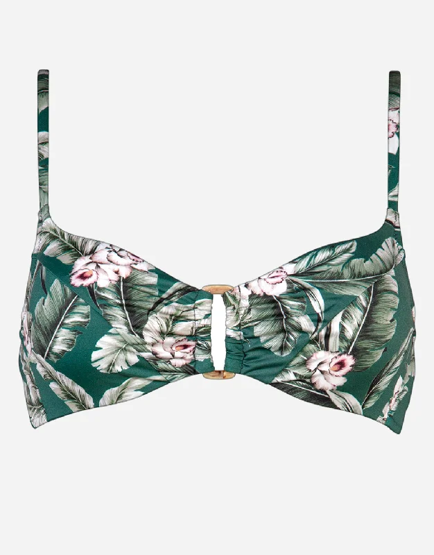 Fantasy Resort Underwired Bikini Top - Jungle Boogie