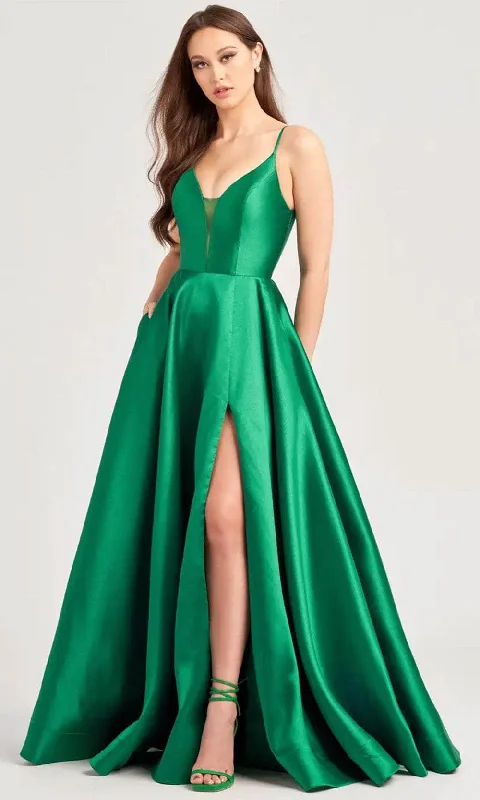 Ellie Wilde EW35232 - High Slit A-Line Evening Dress