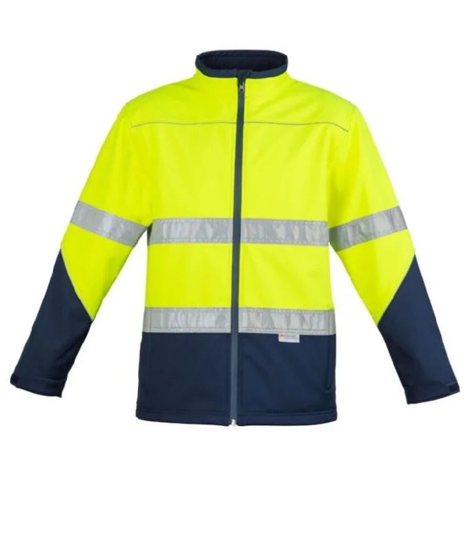 Unisex Hi Vis Soft Shell Jacket