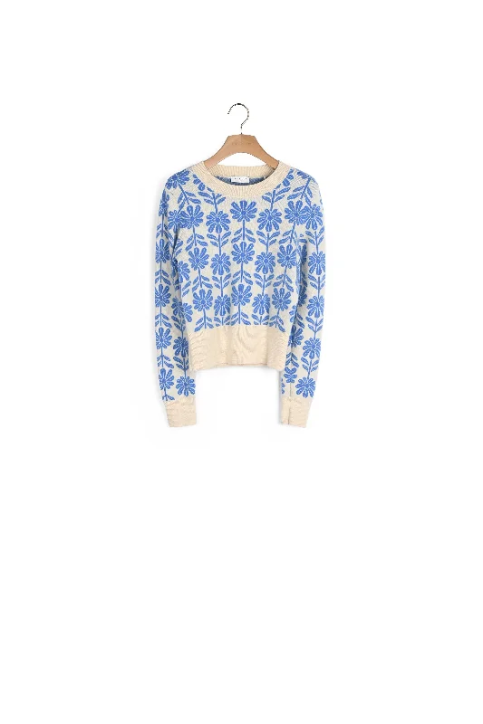 Pull en laine jacquard