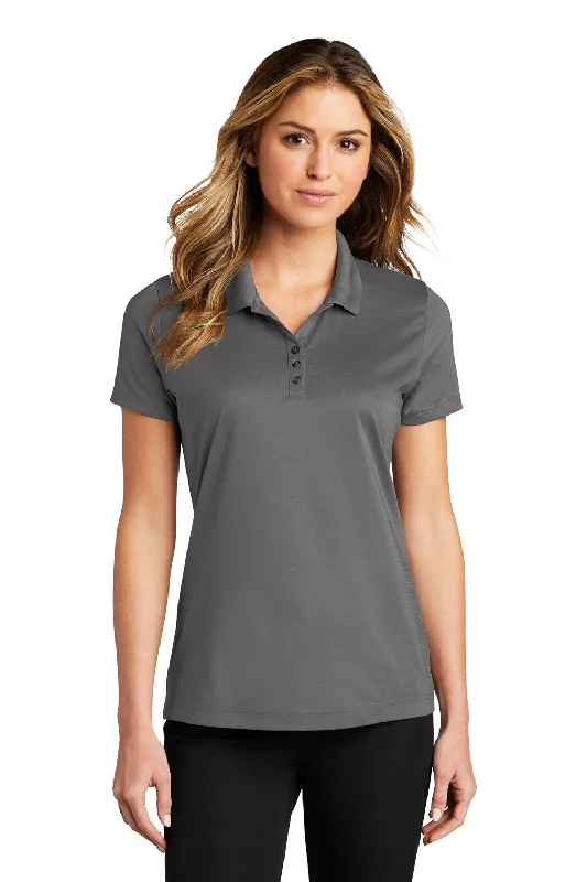 Port Authority Womens Eclipse Moisture Wicking Short Sleeve Polo Shirt - Shadow Grey