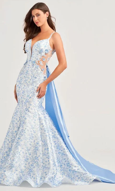 Ellie Wilde EW35033 - Sleeveless Mermaid Prom Gown