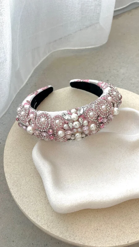 Anna Headband - Pink