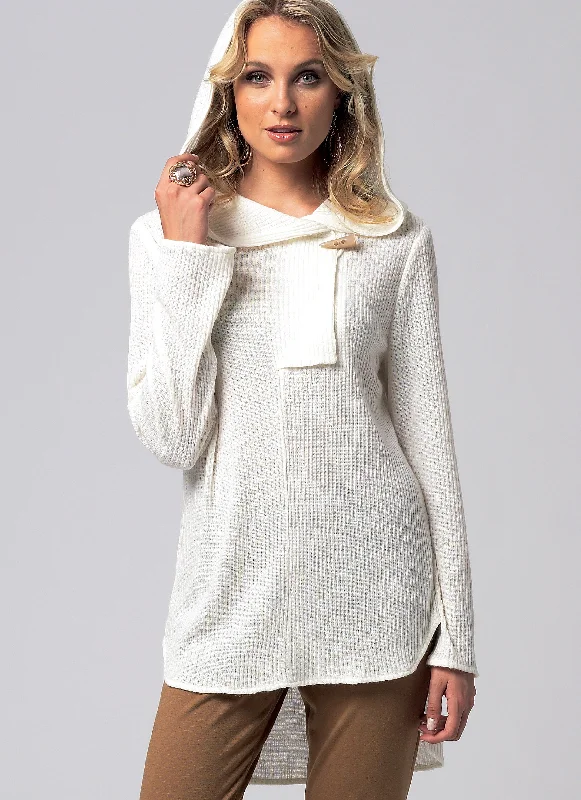 Vogue Pattern 8854 Misses' Tunic | Very Easy Monochromatic Office Style